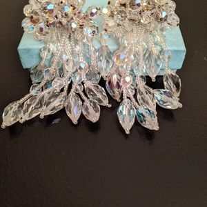 Vintage Nightingale Crystal earrings